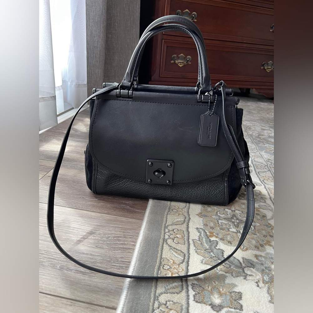 Black Coach Satchel